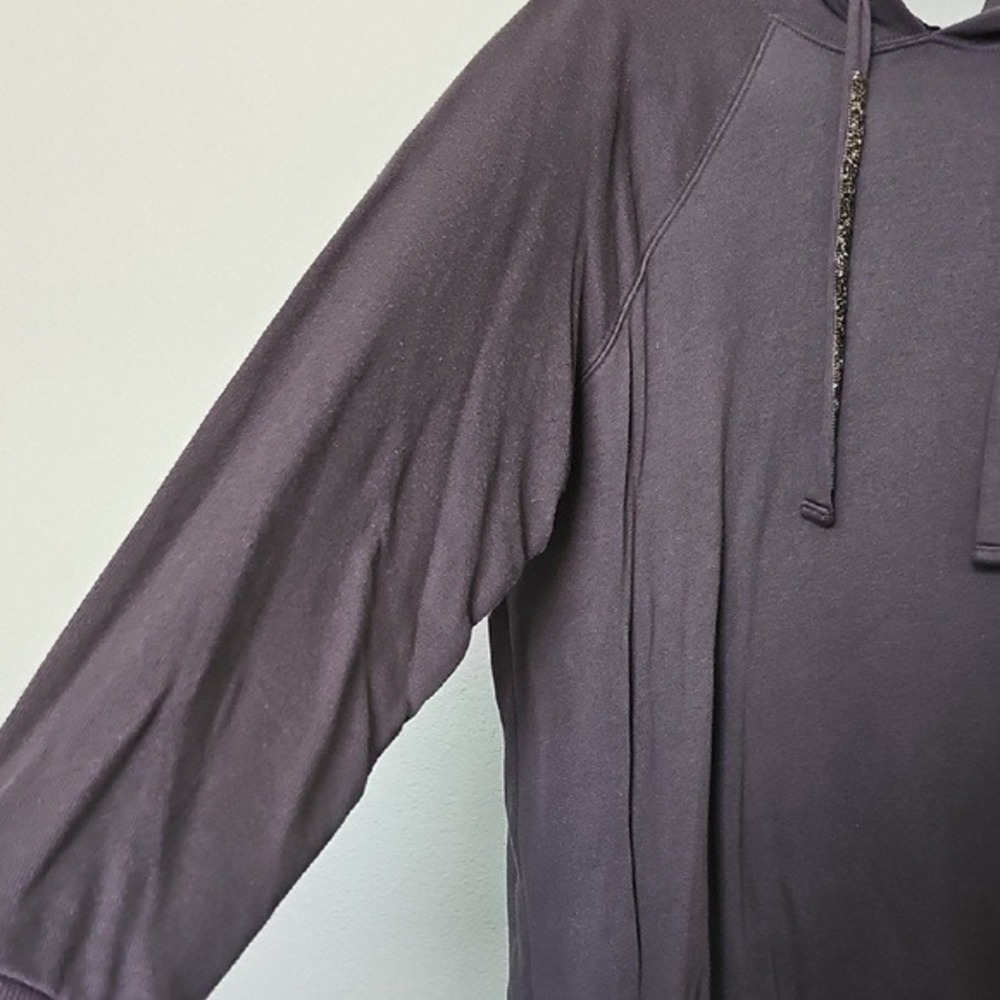 Torrid Gray Rhinestone Drawstring Pullover Hoodie… - image 7